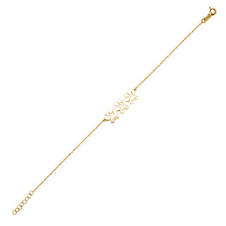 Personalized Pet NAme Bracelet, Silver, Gold or Rose Gold