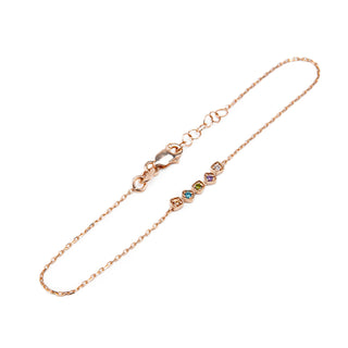 Personalized Birthstone Bracelet - Custom Family Jewelry