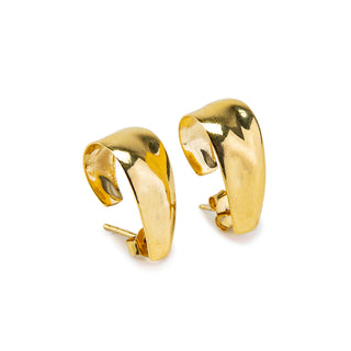 Chunky Gold Hoop Earrings
