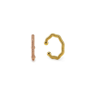 Spiral Wire Ear Cuff - Gold, Silver or Rose Gold Earrings