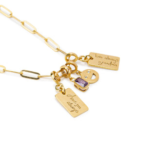 Personalized Story Charm Necklace