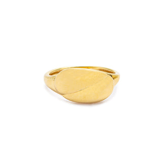 Sculptural Gold Dome Ring - Modern Statement Ring